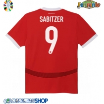 Maglie da calcio Austria Marcel Sabitzer #9 Prima Maglia Femminile Europei 2024 Manica Corta